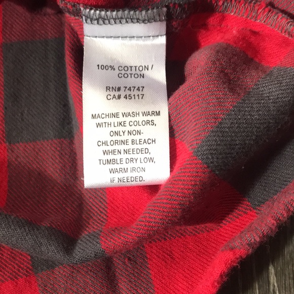 LAST CHANCE Flannel shirt - Picture 6 of 7